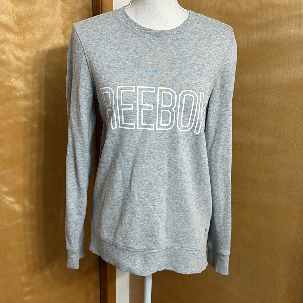 Reebok Flawed Grey Long Sleeve Sweatshirt